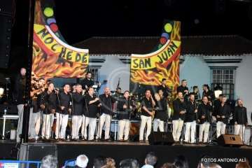 Concierto de La Trova en San Juan de Telde (Foto Antonio Alí, Francisco Javier Santana y TA)
